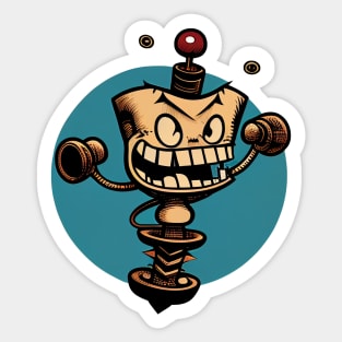 Loose screw buddy Sticker